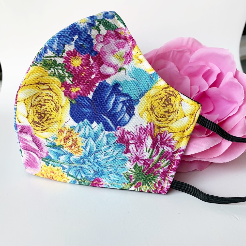 3/$25 Triple Layer Handmade Face Mask